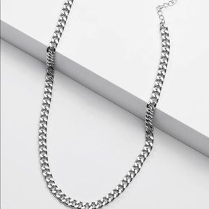 Simple Silver Chain Necklace